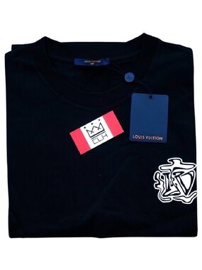 LOUIS VUITTON LV SMOKE PRINTED TEE SHIRT